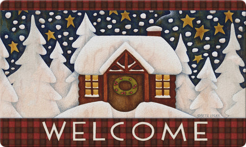 Toland Home Garden Winter Door Mat Holiday Peace 800464 18x30 Inch Winter  Door Mat – Toland Flags